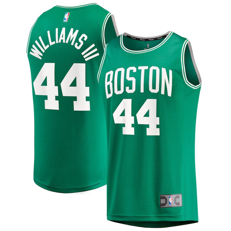Men Boston Celtics #44 Robert Williams III Fanatics Branded Kelly Green Fast Break Replica NBA Jersey